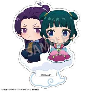 The Apothecary Diaries: Maomao & Jinshi B (Kyarakumo Ver.) - Mini Acrylic Stand (Reissue) [Kamio Japan]