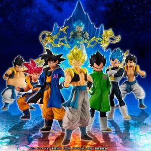 Movie Dragon Ball Super Broly - Goku! Vegeta! Fusion set - Bandai Premium Limited Edition [HG]