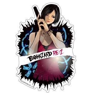 CAPCOM x B-SIDE LABEL Sticker - BioHazard / Resident Evil RE:2 Ada [Goods]