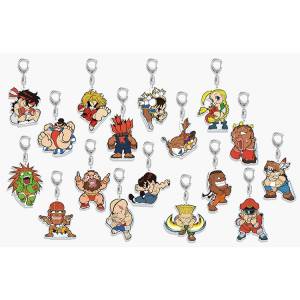 Street Fighter Acrylic Key Holder 17 pieces set Limited Edition [Goods]