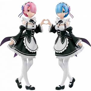 Ichiban Kuji - Re:Zero - Starting Life In Another World - A prize Rem & Ram  [Banpresto] [Occasion]