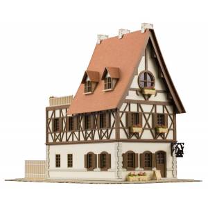 Gochuumon wa Usagi desu ka? - Is the order a rabbit?? Rabbit House 1/150 Paper Kit [Ani-tecture: 01 / Plum]