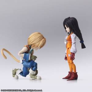 FINAL FANTASY IX - Zidane Tribal & Garnet Til Alexandros 17th [BRING ARTS / Square Enix]