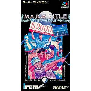 Major Title / The Irem Skins Game [SFC - Used Good Condition]