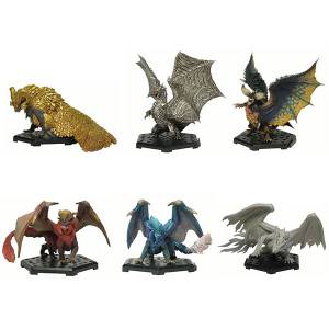 CAPCOM FIGURE BUILDER CUBE MONSTER HUNTER Silver Duke Dragon Malzeno