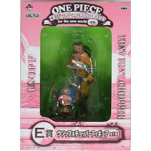 One Piece Romance Dawn for the New World - Usopp & Chopper E Price - Ichiban Kuji [Banpresto] [Used]