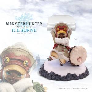 Monster Hunter World: IceBorne - Otomo Airou Multi-Purpose Stand [Goods]