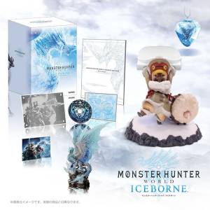 Monster Hunter World: IceBorne Collector's Package Otomo Airou Stand e-Capcom Limited Edition - Expansion DLC [PS4]