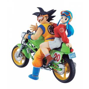 Dragon Ball Z Desktop Real McCoy 05 - Son Goku & Chichi [Megahouse] [Used]